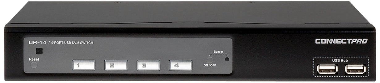 Amazon.co.jp: ConnectPRO ur-14-kit KVMスイッチ – 4コンピュータ( S